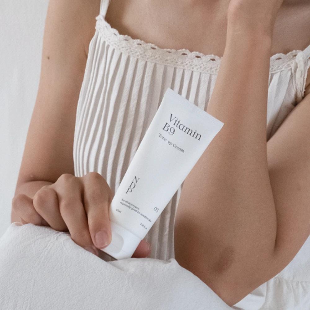 Vitamin B9 Tone-Up Whitening Cream 2-Piece Set