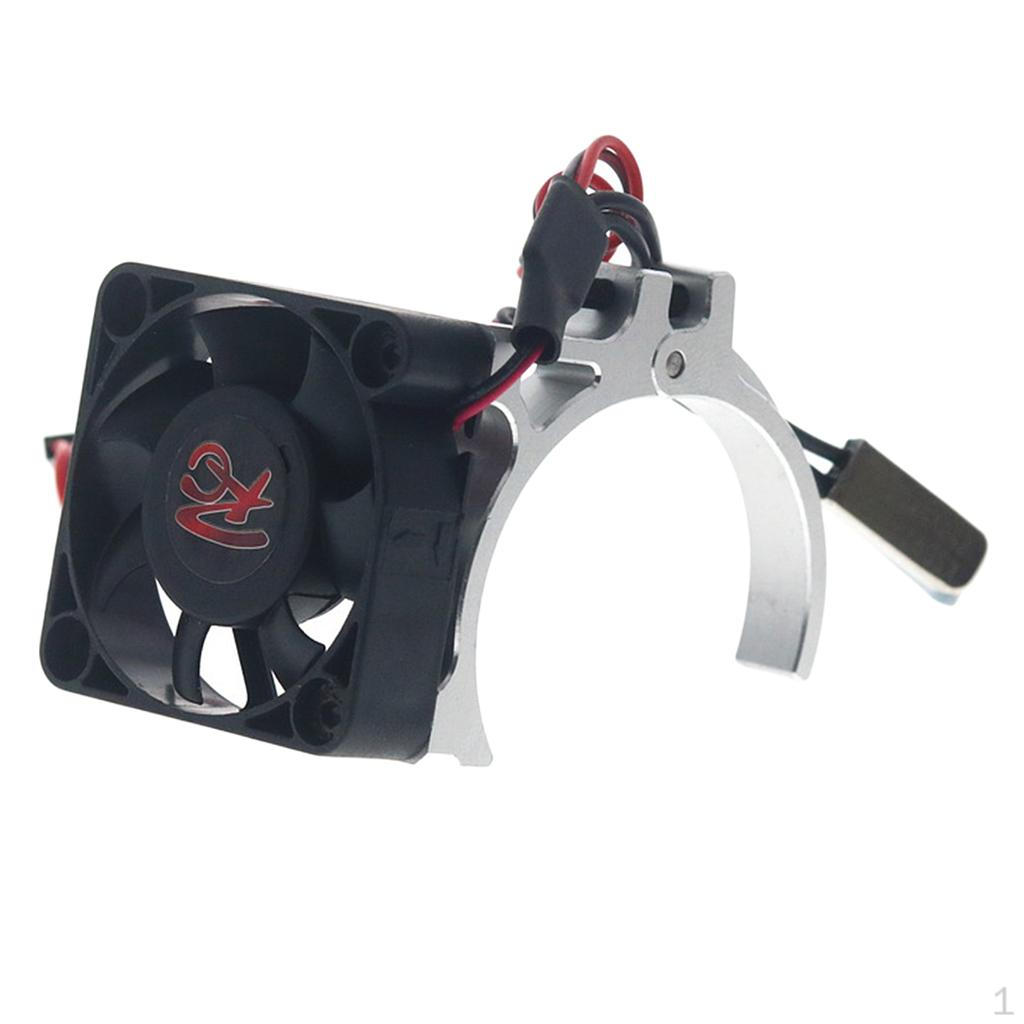 

1 Piece RC Model Cooling Fan 42mm Motor Heat Sink for 1/10 Climbing Car silver