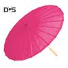 20/30/40/60/85CM Colorful Paper Umbrella Chinese Style DIY Crafts Decorative Oil-paper Painting Umbrella Bamboo Handle Oriental Parasol Party Favors
