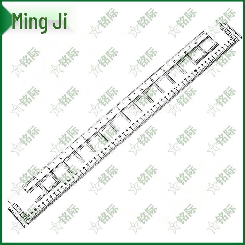 Mingji Latitude & Longitude Map Rulers and Scales