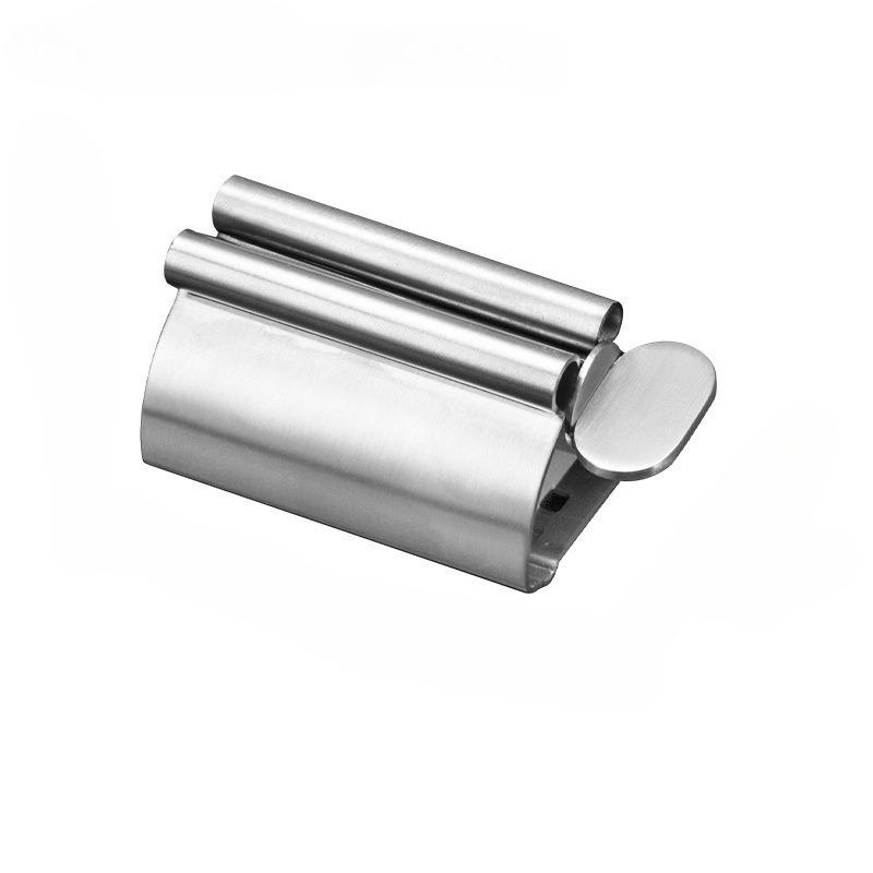 

1PC 304 Stainless Steel Toothpaste Squeezer Non-Slip Tube Wringer for Bathroom - Travel-Friendly Bathroom Accessory & Gift