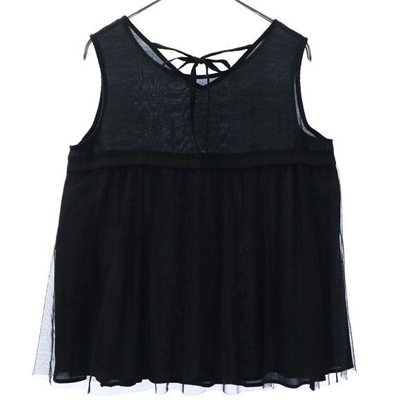 And Couture No sleeve Sheer Cut 38 black Women Used