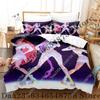 Set Biancheria da Letto Kpop Demon Hunters Singolo Gemello Matrimoniale Queen King Size Set Letto Saja Camere da Letto per Ragazzi Set Copripiumino Rumi Tuta Tre Pezzi