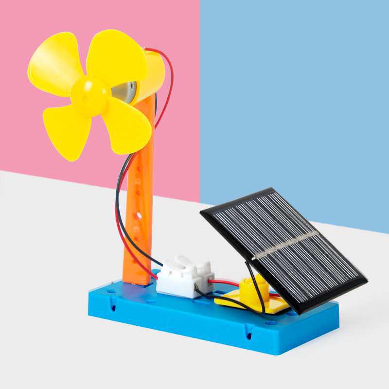 DIY Solar Fan Science Kit for Primary Students: Educational Physics Project