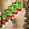 Kerstkousen met letters om op te hangen Leuke Kerstsokken Snoep Cadeauzak Kerstdecoraties Voor Huisfeest