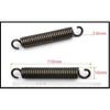 Spring Steel Single Hook Spring Tension Spring Wire Dia 3.0mm Outer Dia 16/20/25mm Length 50/100/110/120/130/150/160/180/200/280