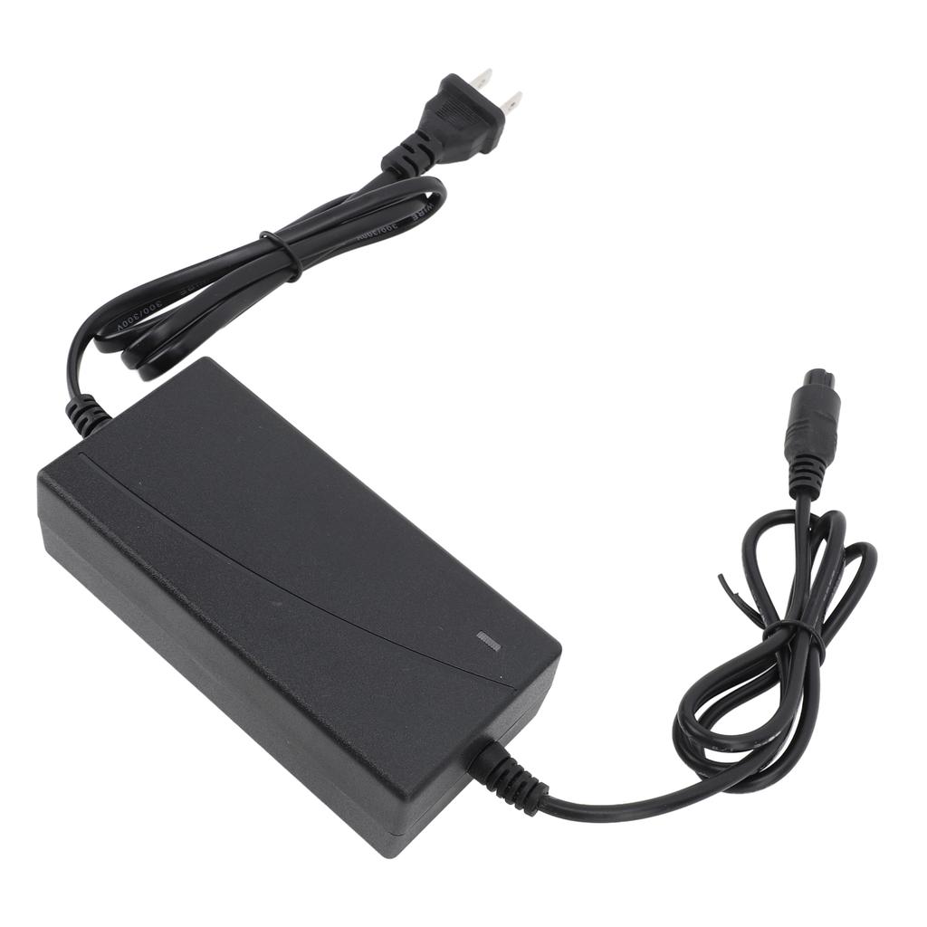 Electric Bike Charger 42V 0.5A Flame Retardant Plastic Multi Protection Scooter Battery Charger
