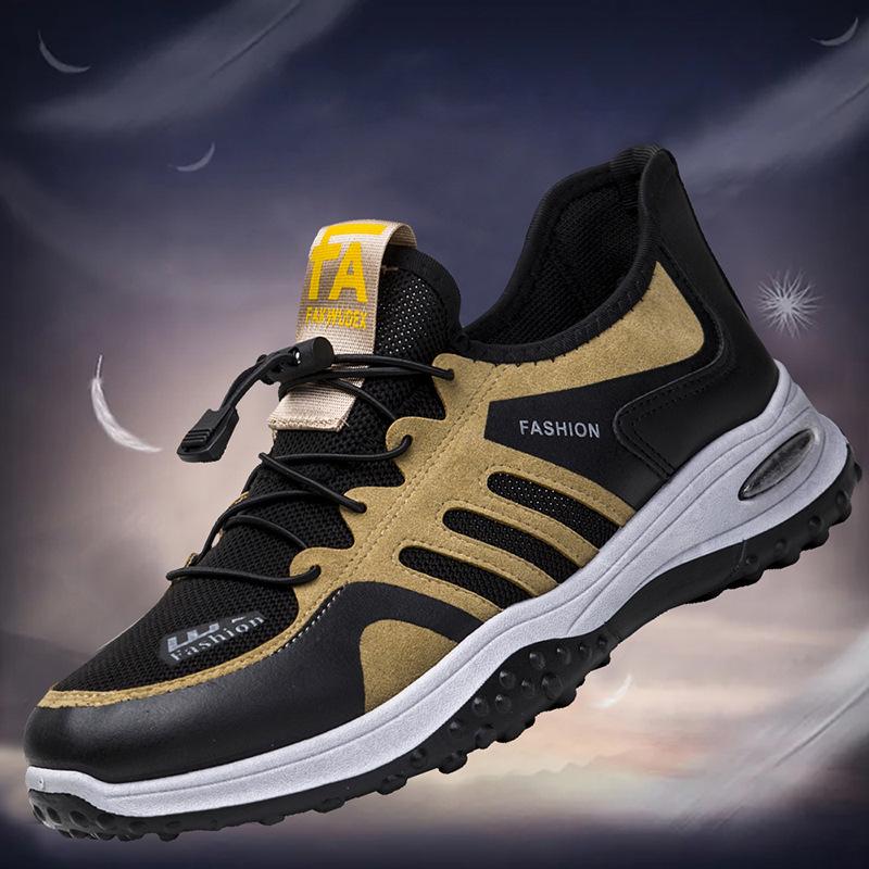 

Мужская обувь Дышащая сетка Легкая Толстая подошва Повседневная обувь Модная и стильная Уличная обувь для бега для мужчин 43