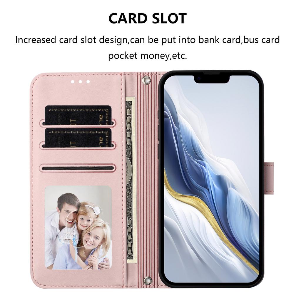 Für Google Pixel 9 Pro XL/Google Pixel 10 Pro XL Lederhülle Portemonnaie Ständer Handyhülle mit Armband
