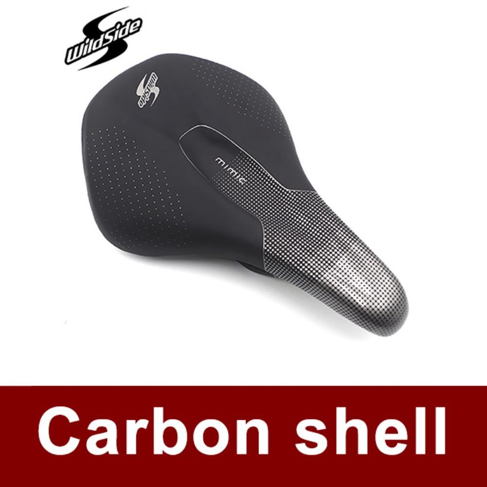 

Lightning Mountain Road Bike Carbon Fiber Cushion Women s Training Saddle 155mm чёрный