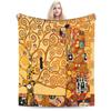 Tree Of Life Yggdrasil Amethyst Flannel Blankets Vikingg Awesome Throw Blanket For  Sofa Bedding Lounge 200X150Cm Rug Piece