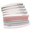 15/10Pcs Professional Nail File 80/100/150/180/240 Sandpaper Strong Thick Sanding Half Moon Lime Nail Accessories and Tools