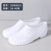 2025 new hygiene work food boots rain shoes low-top quick-drying solid color non-slip white rubber shoes light and high quality