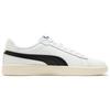 Puma Smash 3.0 Abrasion Resistant Low Top Skateboard Shoes Unisex White Black 390987-03