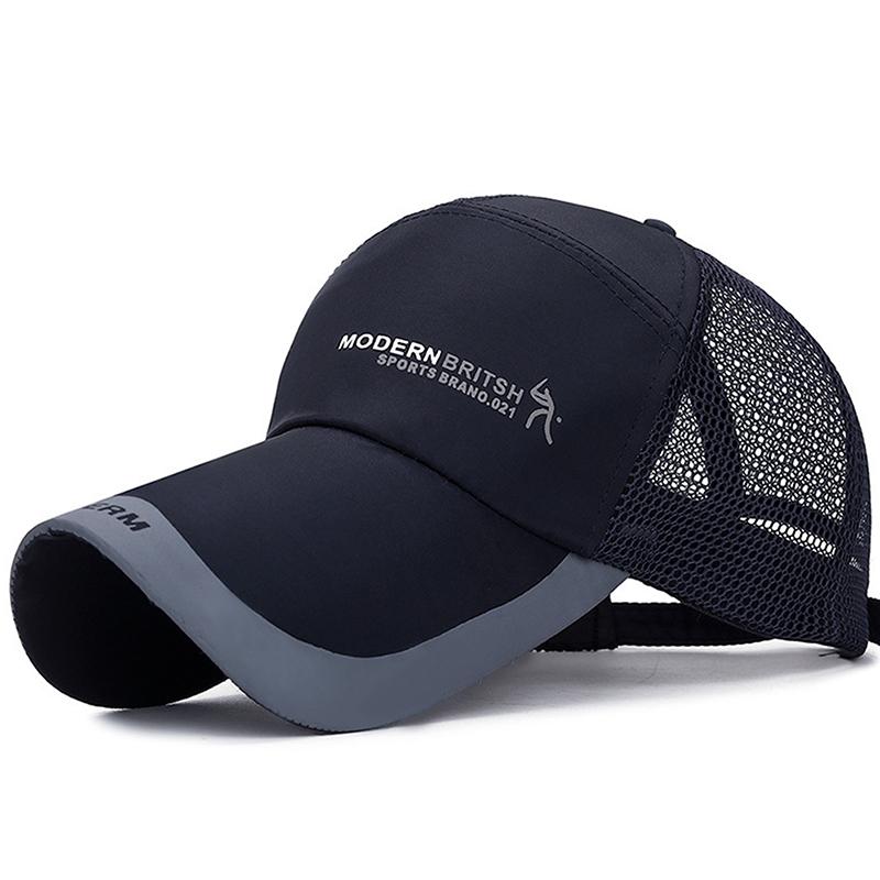 

Summer Sports Hat Unisex Sun Hat Outdoor Quick-Drying Mesh Cap Breathable Duck Tongue Cap Large Brim Baseball Cap