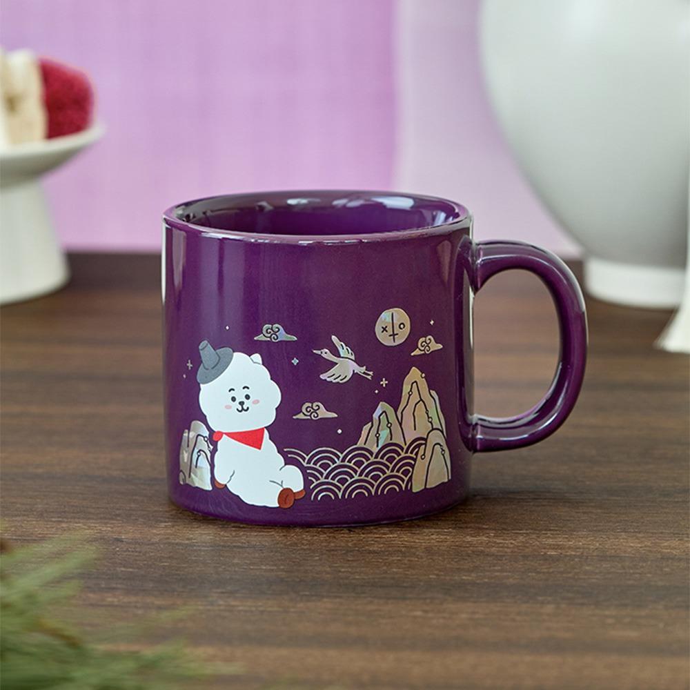 BT21 RJ Premium K Edition Mother-of-Pearl Graphic Mug Cup (320ml)