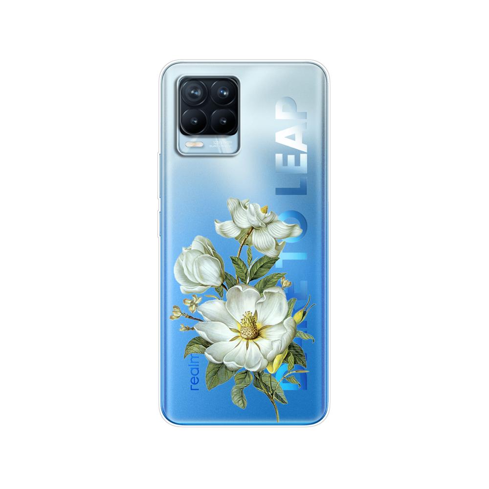 For Realme 8 Case 6.4" Soft Silicon TPU Back For Realme 8 Pro OPPO Realme8 4G RMX3085 Phone Cover Coque Capa Funda Bumper Bag