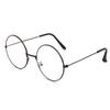 Round Literary Ultralight Anti-blue Light Glasses Comfortable Computer Glasses Metal Spectacles Radiation Protection Optical
