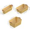 1/2/4PC Plastic Cosmetic Storage Basket Large Capacity Desktop Stationery Organizer Multifunctional Bathroom Sundries Basket