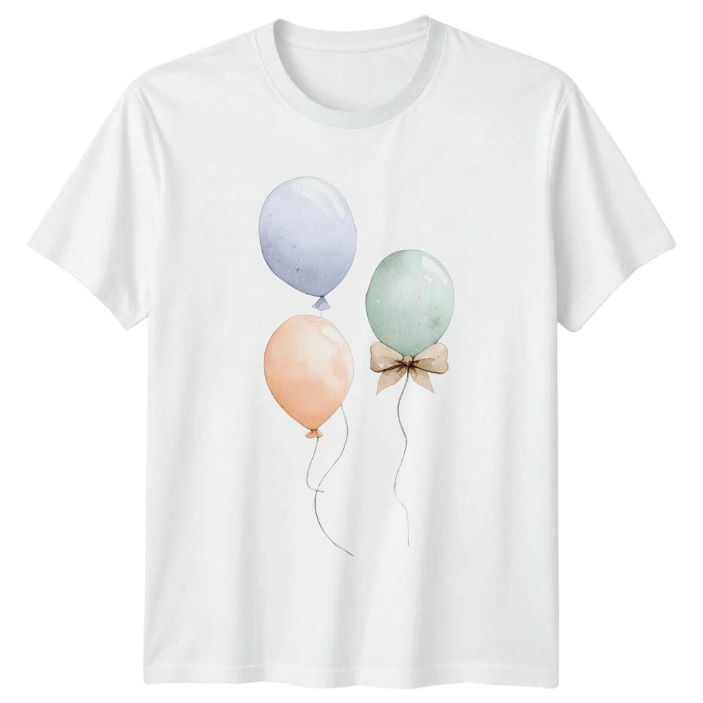 Watercolor Balloons Party Celebrations Unisex Unisex Graphic Unisex T Shirt S