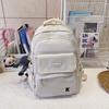 New large-capacity multi-compartment lightweight and versatile backpack fashionable junior high school high school student college backpack