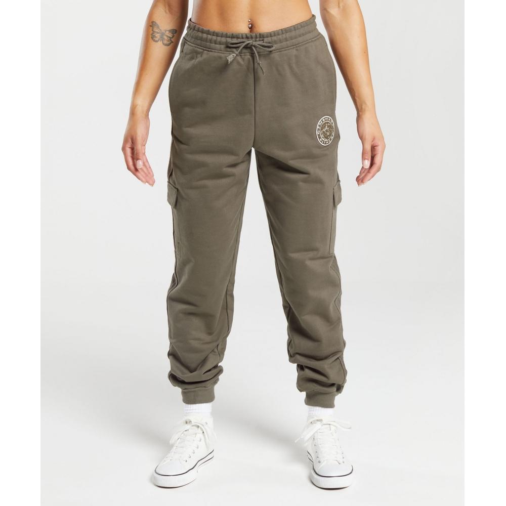 

GYMSHARK Legacy Joggers Camo Brown B5A9P NBY9