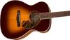 Fender Orchestra Electric Acoustic Ovangkol Vintage Sunburst with Hard Case PO-220E Guitar, Fingerboard, 3-Tone