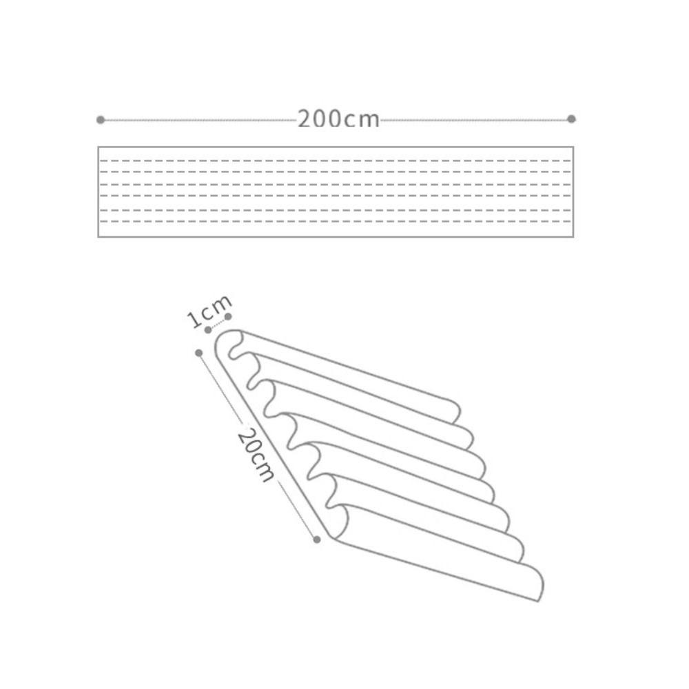 Self Adhesive Desk Edge Guard Strip 2m Foam Bumper Anti Collision Cushion  for Window Sill Bedside