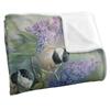 Wild Wings Silky Chickadees Supersoft Blanket