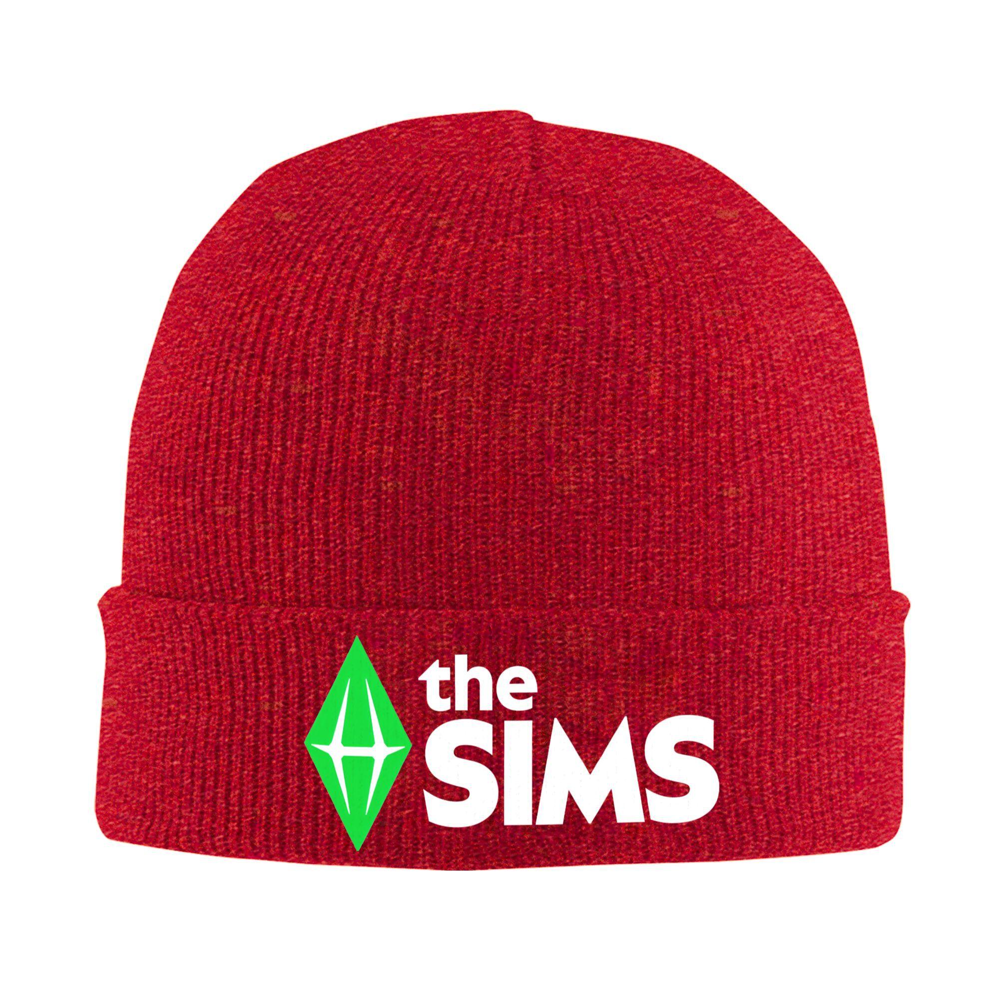 The Sims Sul Sul Игровые Вязаные Шапки Женские Унисекс Шапки-Бини Зимние Шапки Акриловые Крючком Шапка One Size
