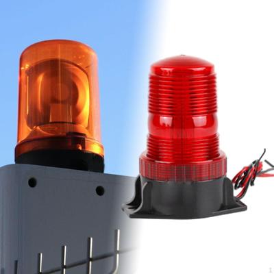 Výstražné světlo LED stroboskop 15W Snadná instalace Robustní nouzový blikající maják pro 12V 24V