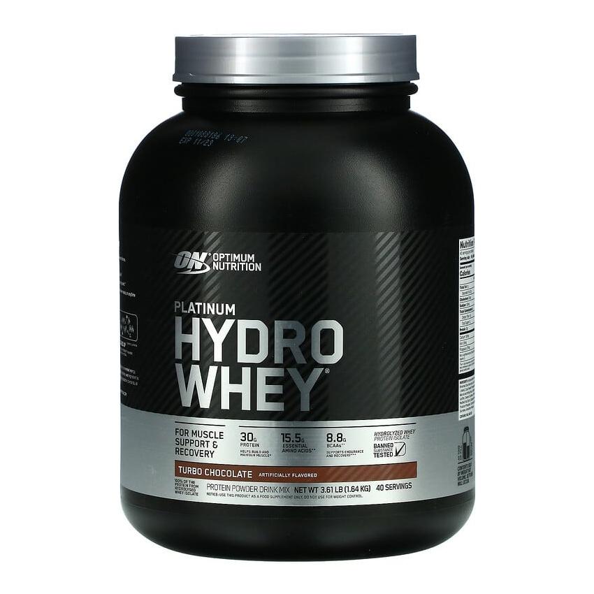

Гидролизованный изолят сывороточного протеина Турбо шоколад (1,64 кг), Platinum Hydro Whey Turbo Chocolate, Optimum Nutrition