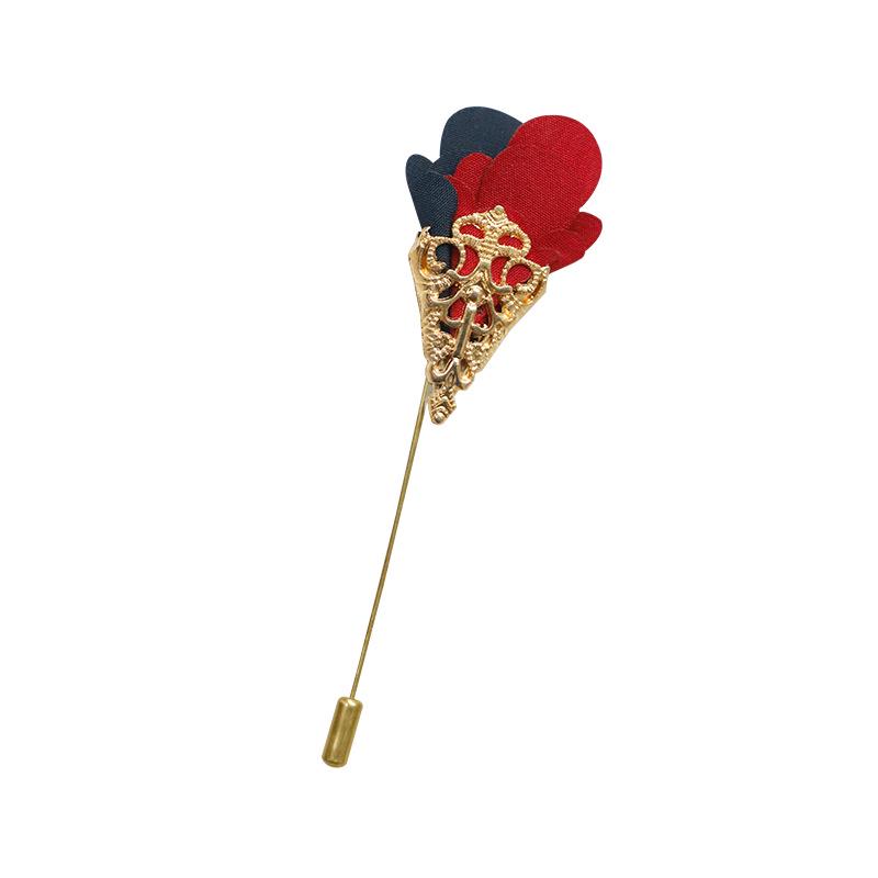 Children's Tuxedo Suit with Flower Corsage & Necklace - Wedding and Performance Accessories