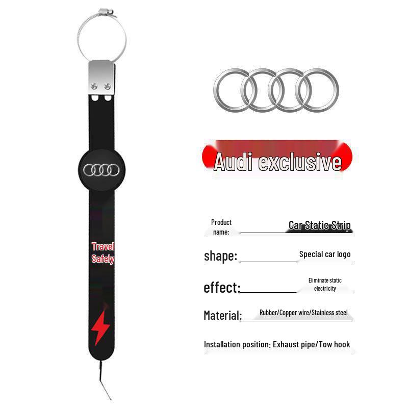 Anti-Static Car Grounding Strap for Exhaust Pipe Static Removal