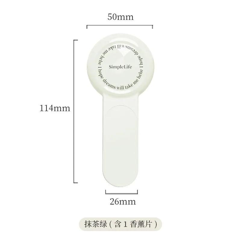 

1Pc 2-in-1 Toilet Seat Lifter Aromatherapy Not Dirty Hand Toilet Seat Raised Handle Toilet Air Fragrance Agent Restroom Supplies зелёный