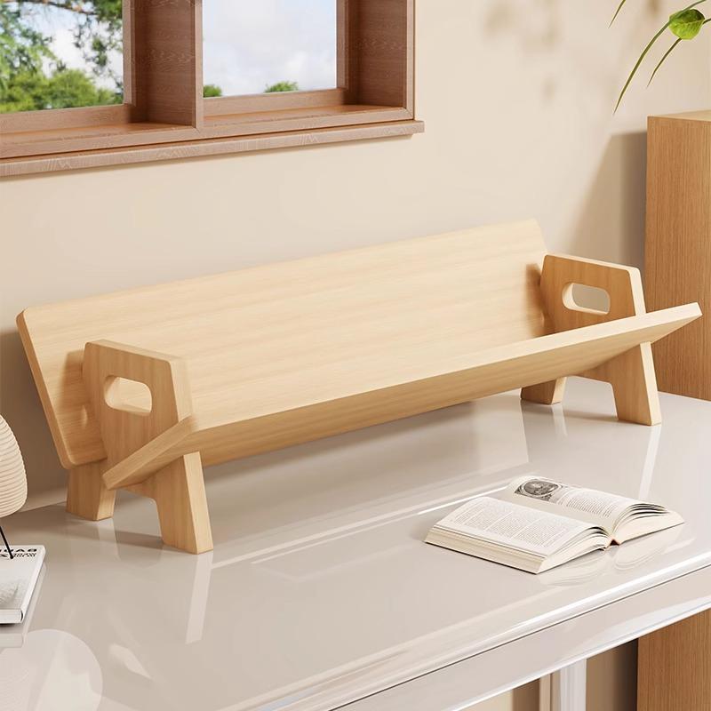 Wooden Book Shelf Nordic Large Capacity Children's Bookshelf Simple Aesthetic Storage Shelf Home Table Organizer Furniture