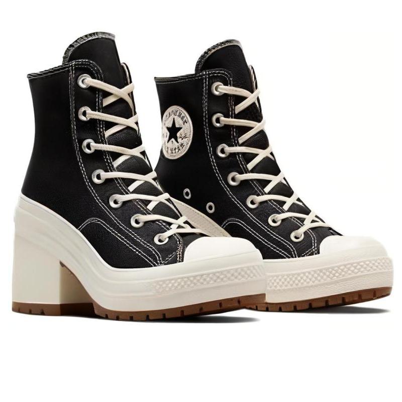 Converse Chuck 70 High Heel Style High Top Canvas Unisex Black