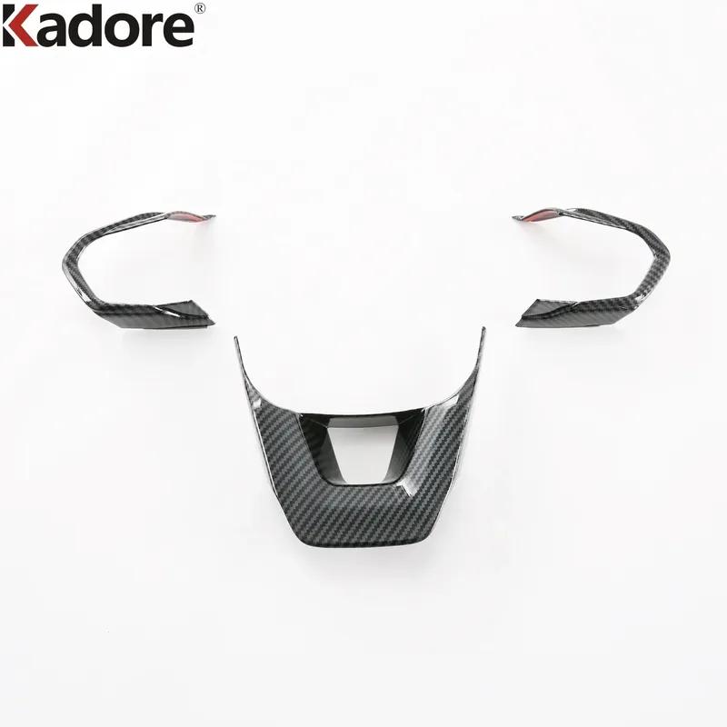 Car Steering Wheel Panel Cover Trim For Lexus NX 250 350 350H 450H 2024 2025 Carbon Fiber Interior Accessories