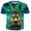 Sommer Mode Cartoon 3D Druck T-Shirts Damen Streetwear Casual Harajuku Y2k Kurzarm T-Shirt O-Ausschnitt Tees Tops Kleidung