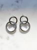 Zoena Snowman Earrings Silver