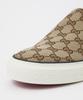 Gucci 1977 Tennis Size 643489 Shoes, Men's, Beige/Ebony, 27.5cm, (2HK30) [Used]