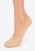 Beige Classic Women's Footlets with Comfort Classic Silicone FOOTLETS COMFORT CLASSIC SOCKS (2pack) Natural 38/41 WOMAN