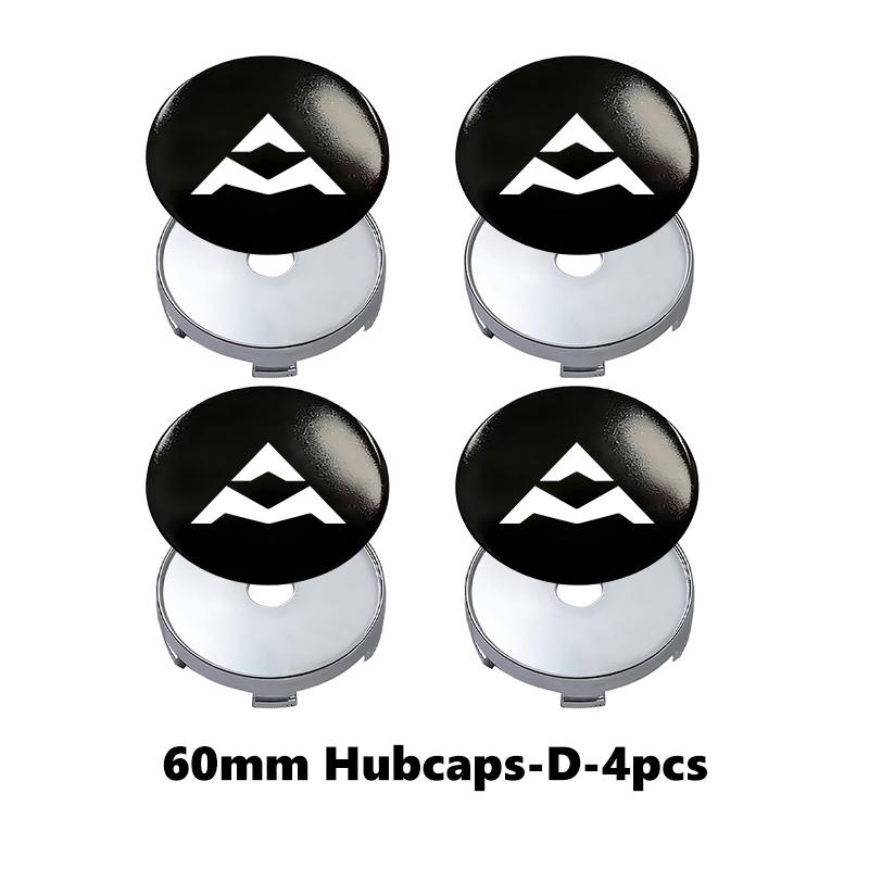 

4pcs Car Wheel Hub Protective Cover Universal Anti-Dust Center Cap For Maxus MIFA 7 9 G50 PLUS eDELIVER 9 D90 Pro T90 EV V90
