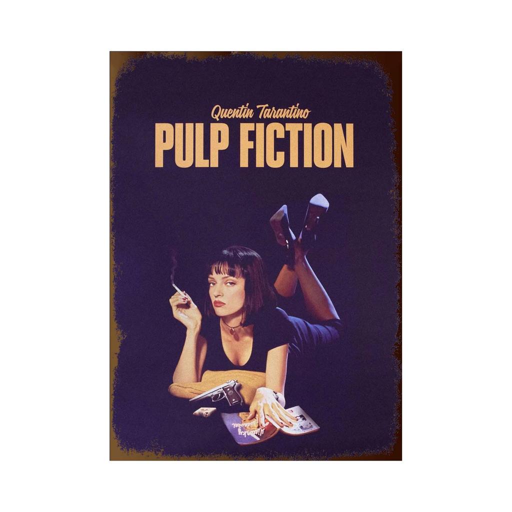 Vintage Movie Metal Tin Sign  Full Metal Jacket John Wick The Great Escape  Retro Wall Decor for Home Bar or Cafe  Classic Me