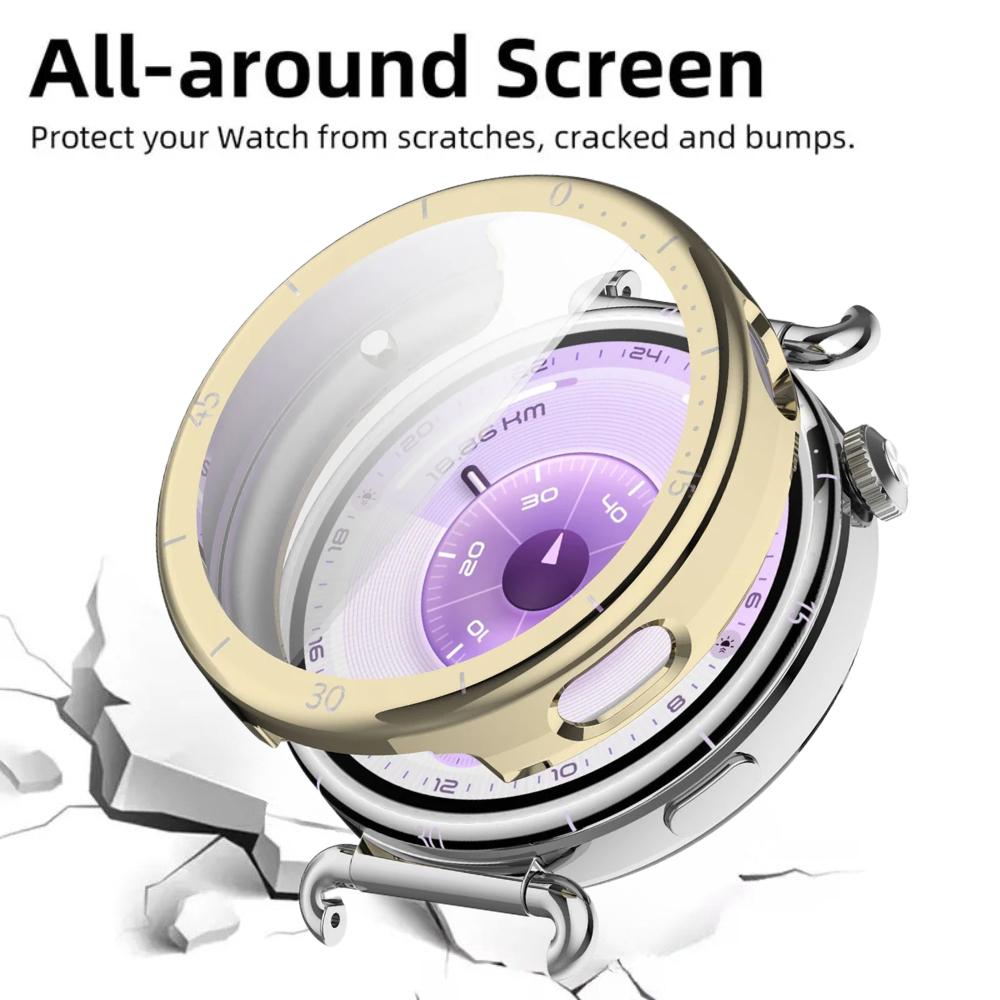 TPU Scale of Time Case for Huawei Watch GT6 41mm Screen Protector Smart Watch Case For Huawei Watch GT 6 41mm Cover Accessories