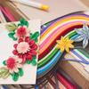 PATIKIL 1200pcs Quilling Strip Paper Origami Paper Quilling Strip Art DIY Handmade Christmas White 3/16"(5mm) 21"(54cm)