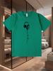 Pure Cotton 2025 New Men's T - Shirts  Fashionable and Relaxed Summer Tops