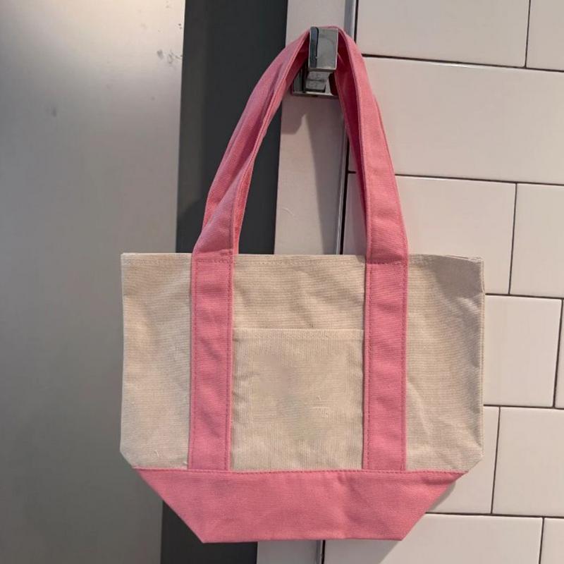 Borsa Tote Borsa Tote in Tela Borsa a Barchetta Borsa da Spiaggia Regali per Damigelle Regali per Feste Borsa Portaspesa Borsa con Custodia per Laptop per Donne Uomini