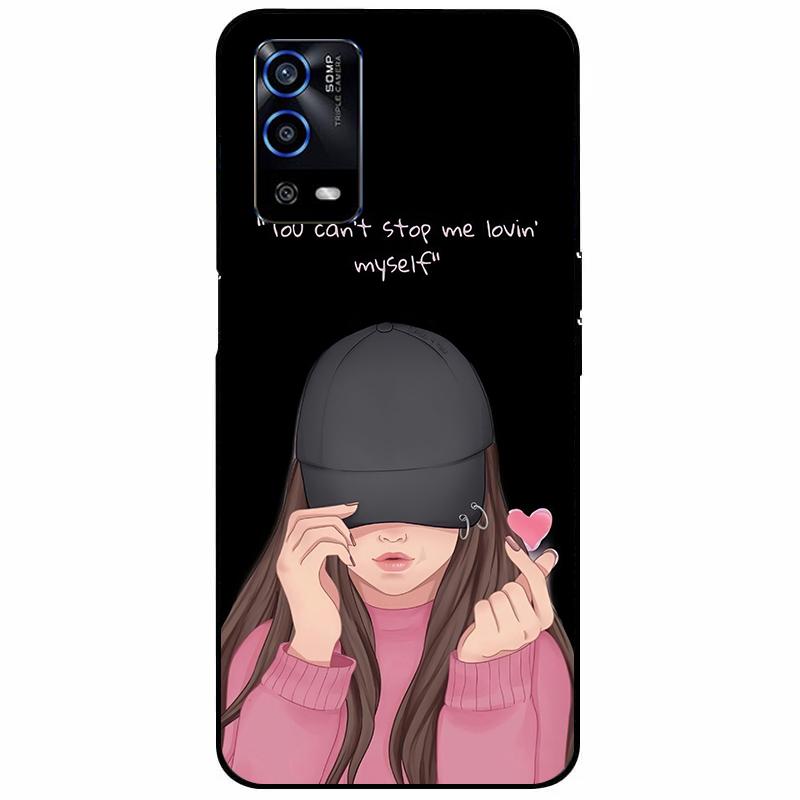 For Oppo A55 4G Case 6.51'' Soft Silicone Protective Marble Phone Cover for Oppo A55 Case TPU Funda For OPPOA55 A 55 CPH2325 Bag