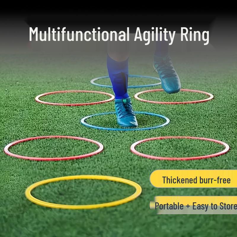 Multifunctional Agility Rings for Kids' Soccer Training